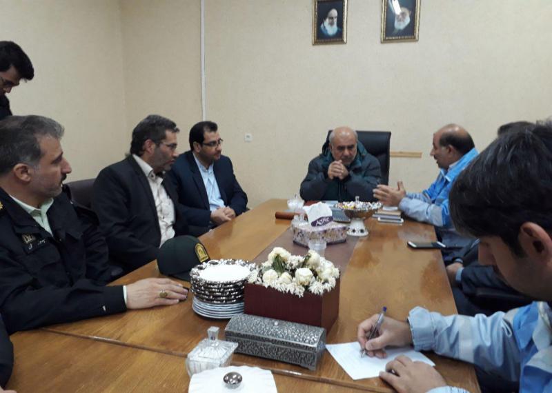 جلسه  ستاد مدیریت بحران شهرستان صحنه  برگزار شد