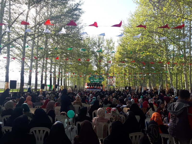 جشن بزرگ نیمه شعبان در صحنه برگزار شد