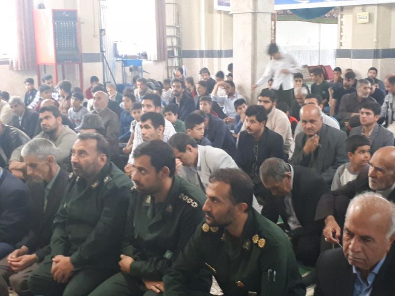 نماز عبادی سیاسی جمعه شهرستان صحنه برگزار شد