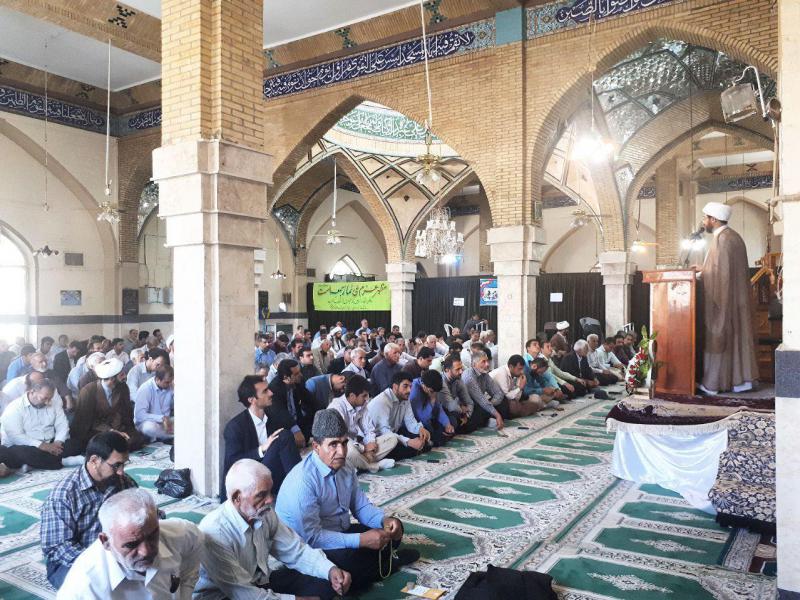 نماز عبادی سیاسی جمعه شهرستان صحنه اقامه شد