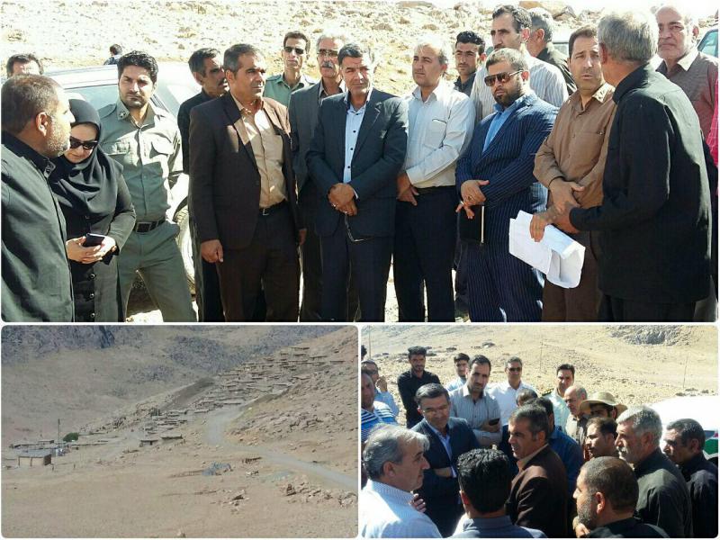 روستای گرماب دینور جا به جا می شود
