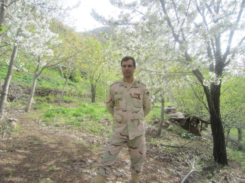 نگاهی به زندگی مرزبان شهید فریبرز سهیلی اهل شهرستان صحنه
