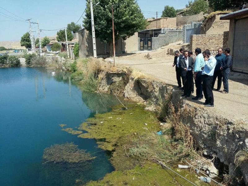 روستای بیدسرخ صحنه هدف گردشگری می شود