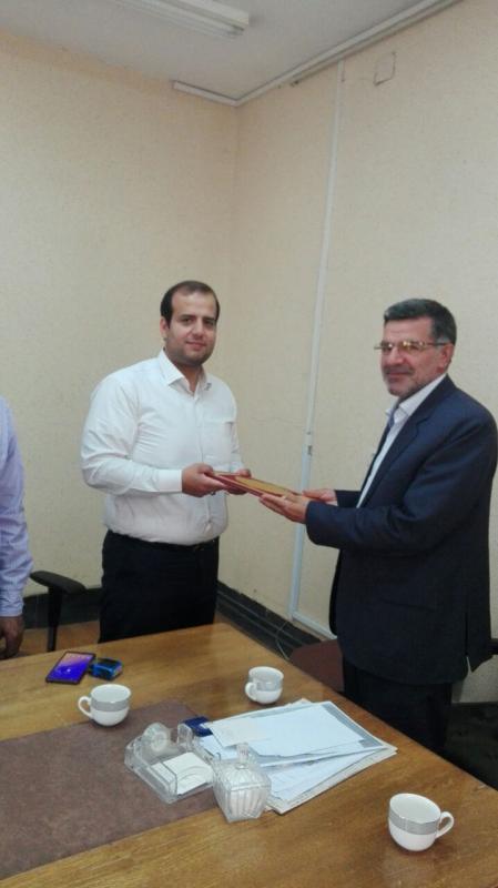 پروانه فعالیت موسسه خیریه بیمارستانی دکتر معاون شهرستان صحنه اعطا شد 