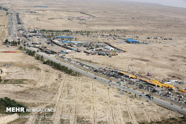 ‍ افزایش ۲۴۰ درصدی خروج زائران از مرز بین المللی مهران