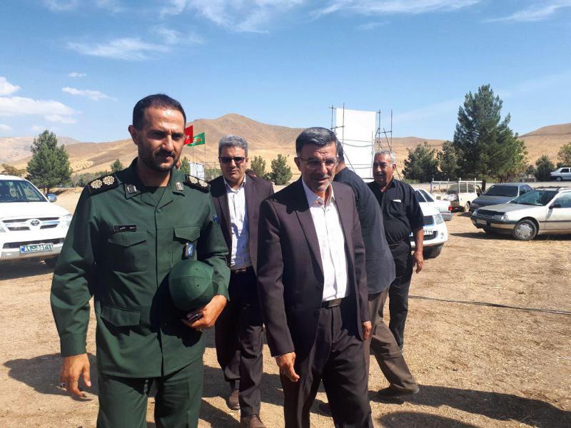 جمعی از مسئولین صحنه از موکب ومحل های اسکان این شهرستان بازدید کردند