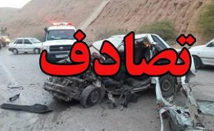  تصادف زنجیره ای در کرمانشاه/ ۲ خودرو طعمه حریق شد 
