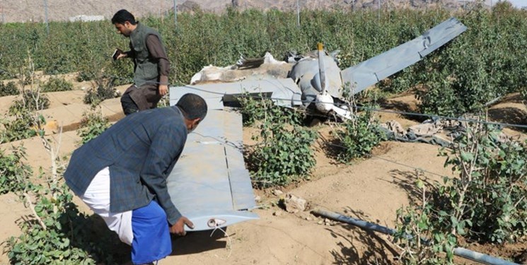 ارتش یمن یک پهپاد جاسوسی سعودی را ساقط کرد