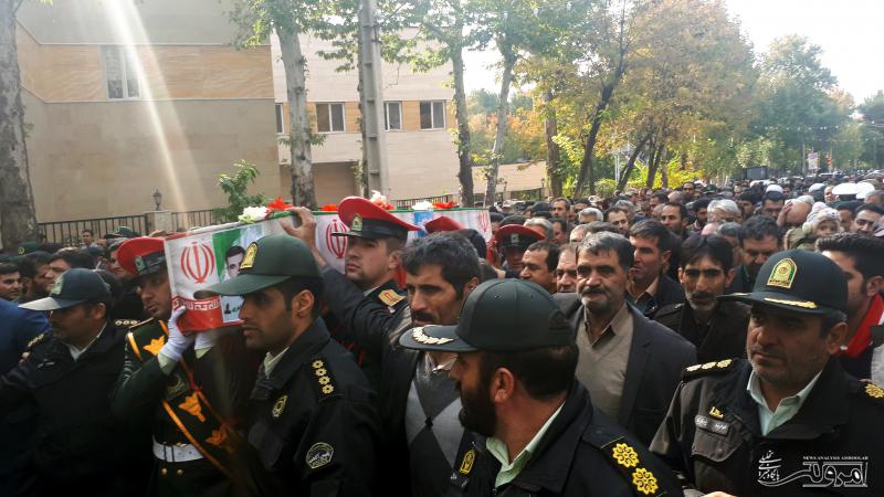 پیکر شهید " جواهری " در شهرستان صحنه تشییع شد + تصویر پیکر شهید " جواهری " در شهرستان صحنه تشییع شد + تصویر