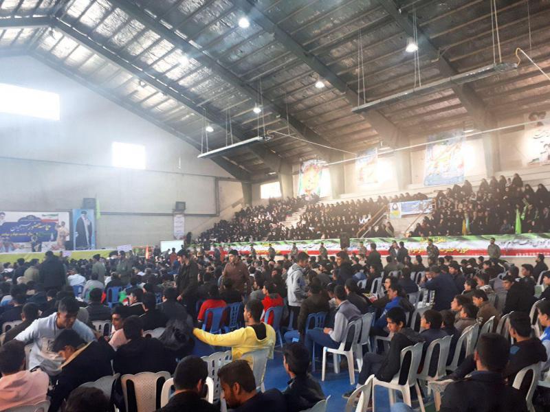 مراسم با شکوه گرامیداشت 5 آذر در شهرستان صحنه برگزار شد