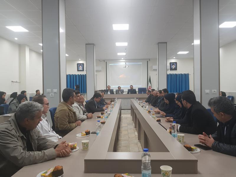  تودیع و معارفه مدیریت شبکه بهداشت و درمان شهرستان صحنه برگزار شد