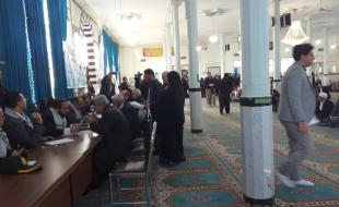 حضور رئیس کل دادگستری کرمانشاه در طرح هر مسجد یک حقوقدان روانسر 