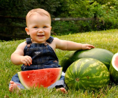  فواید هندوانه برای کودکان 