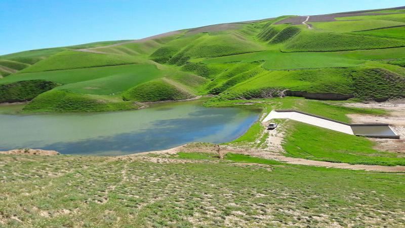 بند‌های سنگی ملاتی ۴۲۰۰۰ مترمکعبی با اعتباری معادل ۱۷ میلیارد ریال در صحنه افتتاح شد