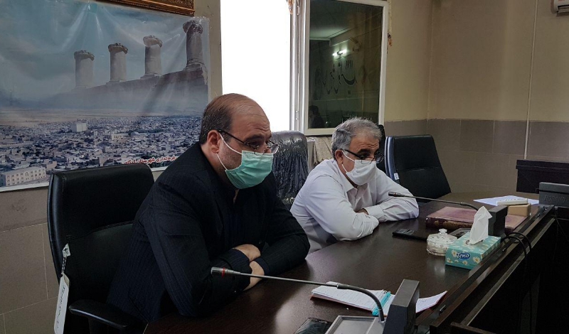  حضور در تمام ادارات کنگاور بدون زدن ماسک ممنوع است