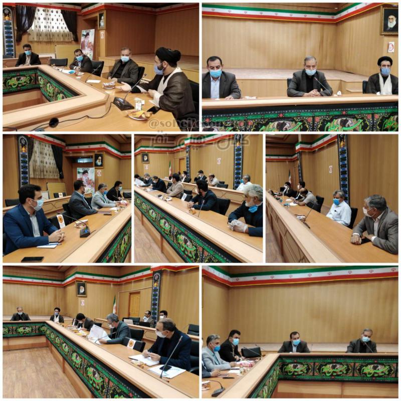 پروژه های حوزه آب و فاضلاب شهرستان مورد بررسی قرار گرفت