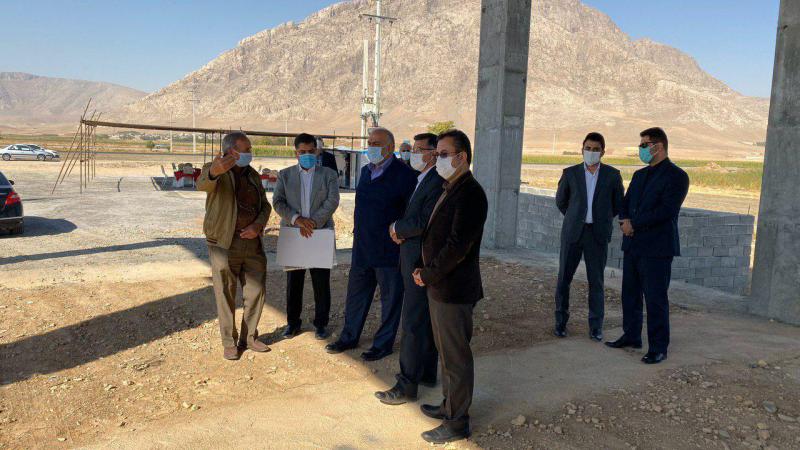  استاندار کرمانشاه از مجتمع خدمات رفاهی درحال ساخت امام رضا(ع) صحنه بازدید کرد