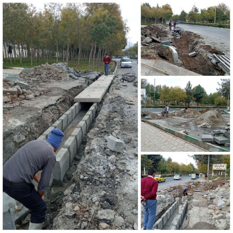 کلیه کانال های دفع آب های سطحی صحنه ساماندهی می شوند