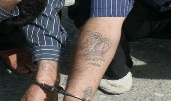  دستبند پلیس بر دستان 2 شرور در هرسین