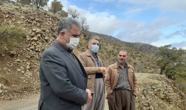  بازگشایی جاده مواصلاتی پاوه به جوانرود پس از ریزش کوه