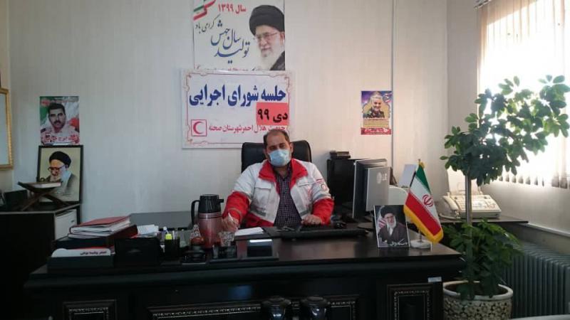 نجات 7 کوهنورد توسط جمعیت هلال احمر شهرستان صحنه