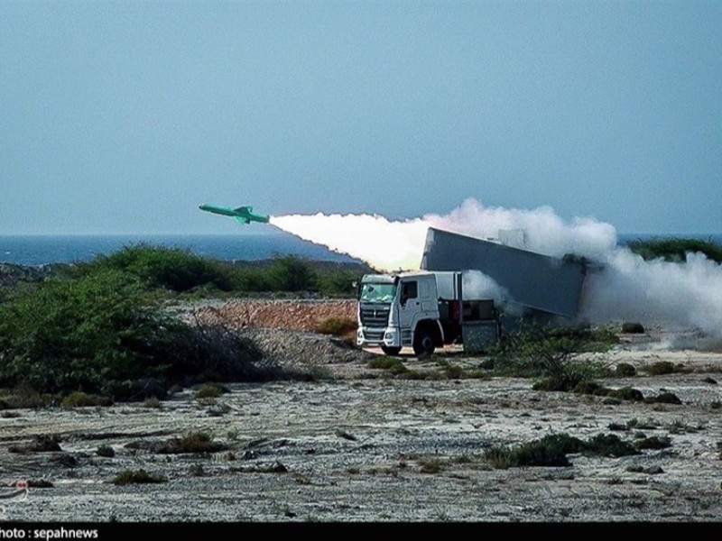 انهدام شناورهای متخاصم با موشککروز نیروی دریایی سپاه در رزمایش پیامبر اعظم انهدام شناورهای متخاصم با موشککروز نیروی دریایی سپاه در رزمایش پیامبر اعظم