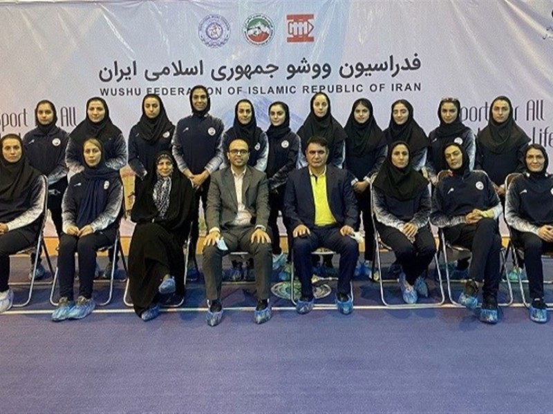 رئیس فدراسیون ووشو در بازدید از اردوی تیم بانوان: در کنار هم تاریخ سازى خواهیم کرد