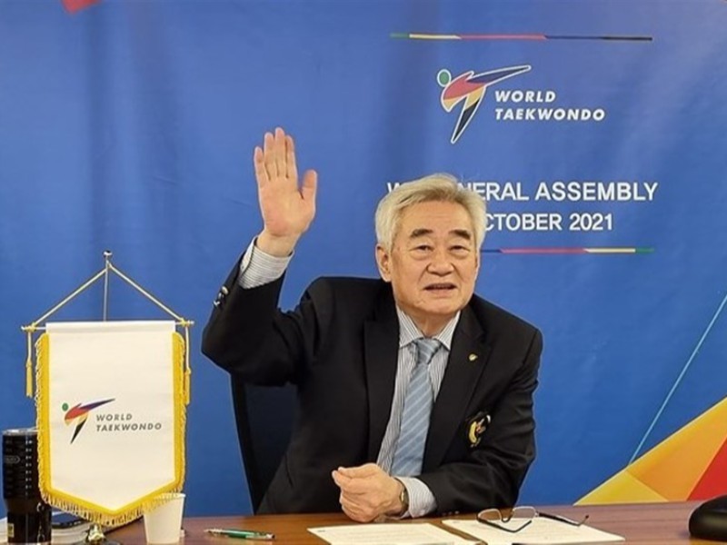 پیام تبریک رئیس فدراسیون جهانی تکواندو به ساعی/ دکتر چو: تکواندوی ایران با رهبری شما شکوفا خواهد شد