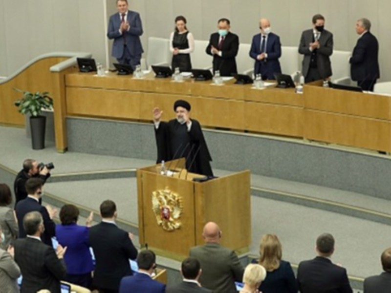 رییس جمهور در مسکو/ از تاکید پوتین بر توسعه روابط با ایران تا تشویق رییسی در دومای روسیه