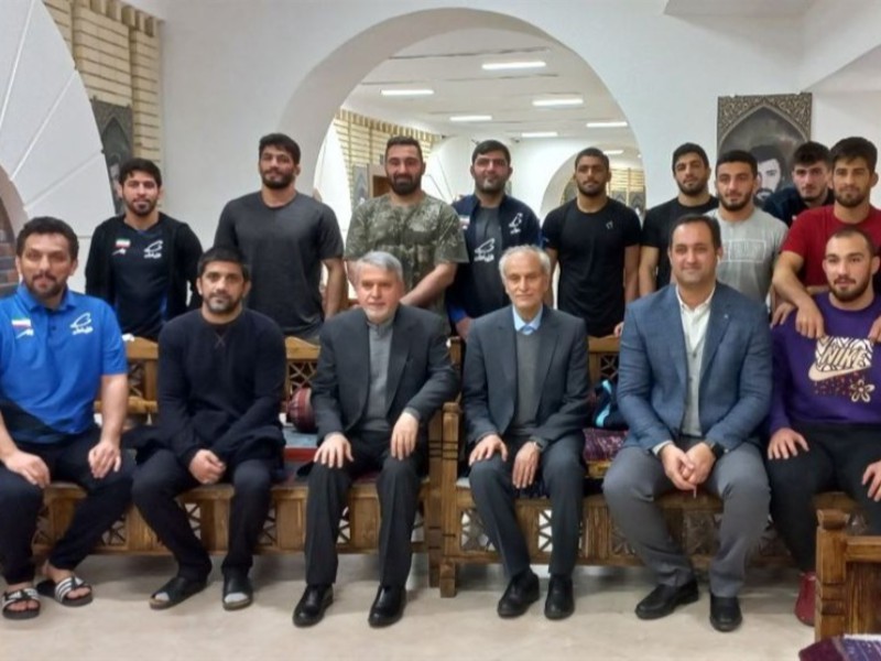 صالحی‌امیری در بازدید از اردوی تیم ملی کشتی: همه جوش و خروش دبیر برای ارتقای کشتی است