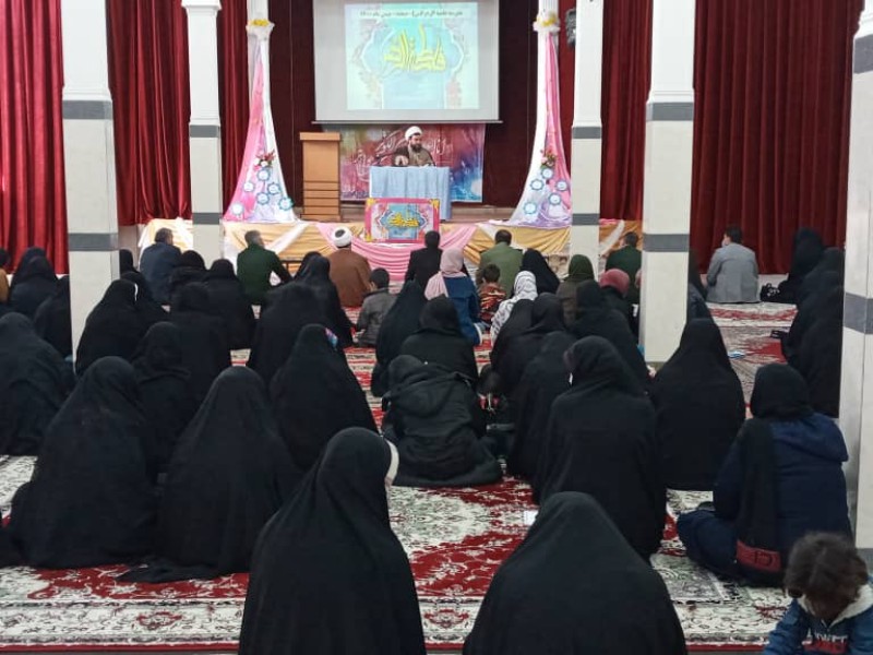 مراسم بزرگداشت روز زن در شهرستان صحنه