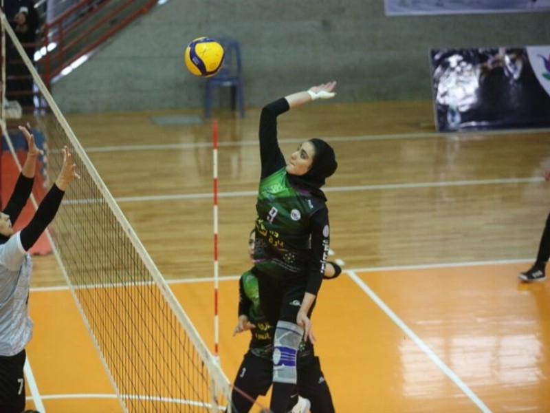 لیگ برتر والیبال بانوان| سایپا صدر جدول را پس گرفت