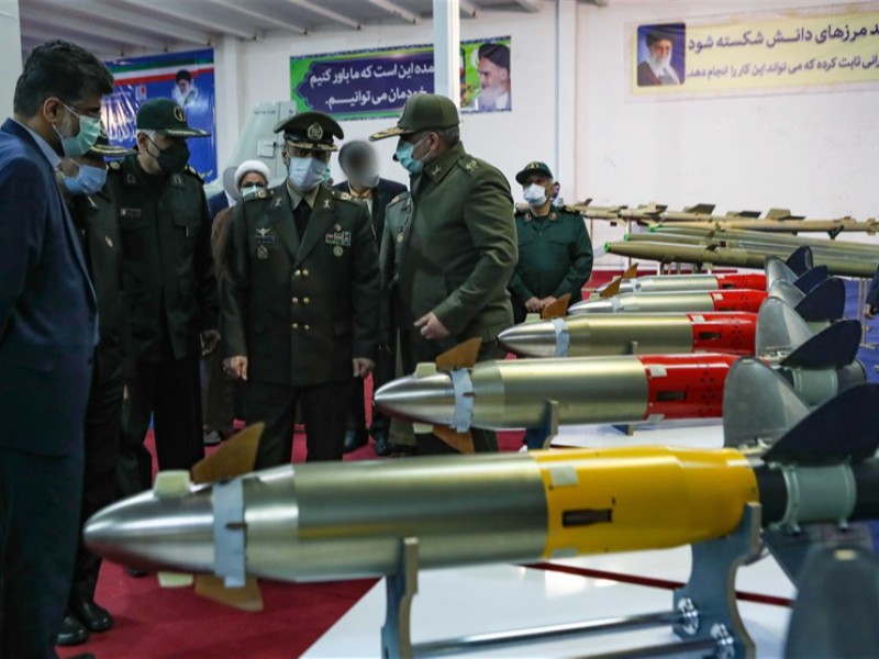 رونمایی از ۱۰ سامانه دفاعی ارتقا یافته و موشک در حوزه رزم زمینی