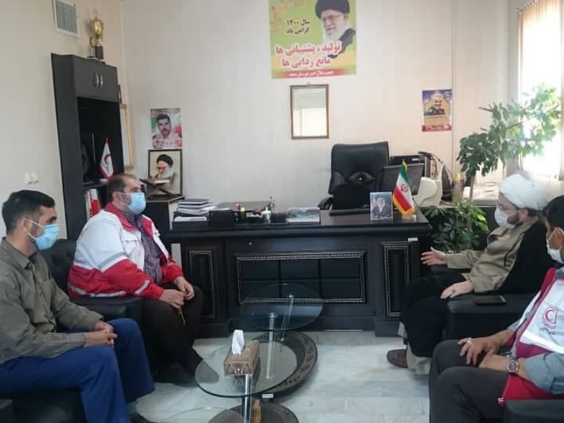 مجموعه هلال احمر فرشتگان نجات در حوادث هستند