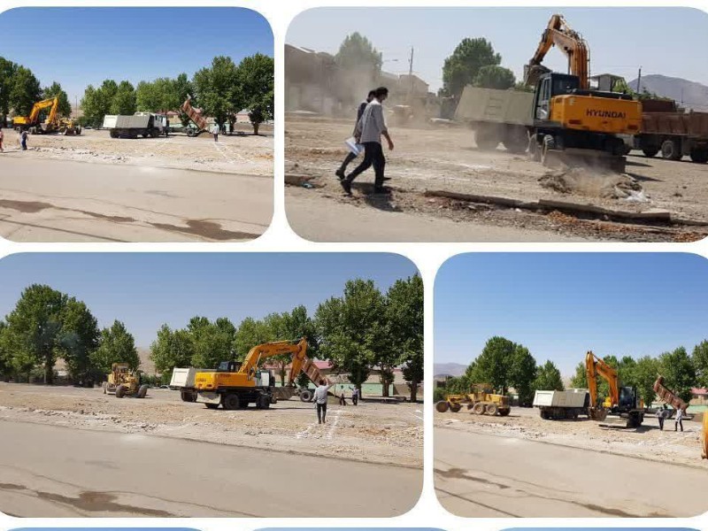 آغاز پروژه احداث فرهنگسرا محله سی متری شهر صحنه