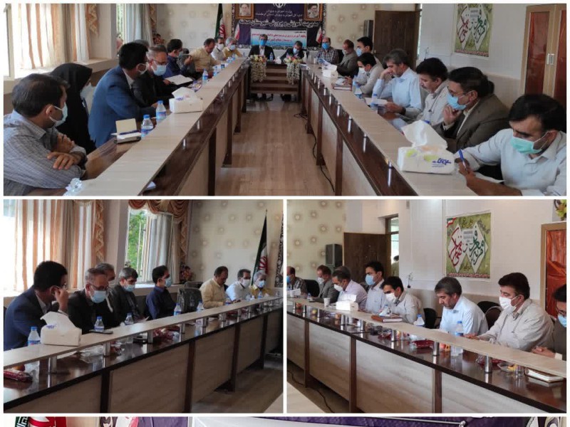 جلسه پروژه مهر و آمادگی بازگشایی مدارس برگزار شد