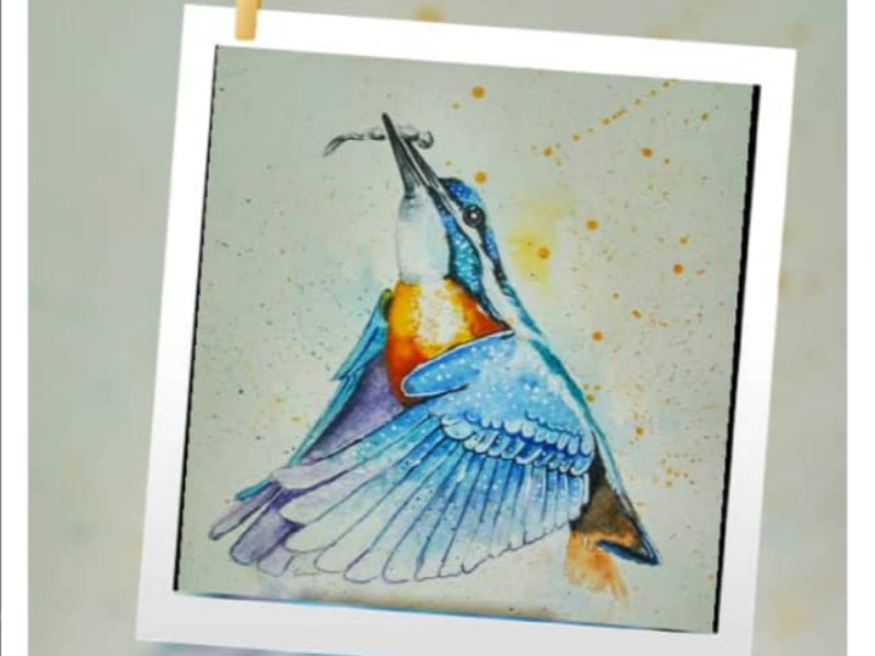 برگزاری نمایشگاه مجازی آثار نقاشی و طراحی به مناسبت هفته ولایت در صحنه + عکس