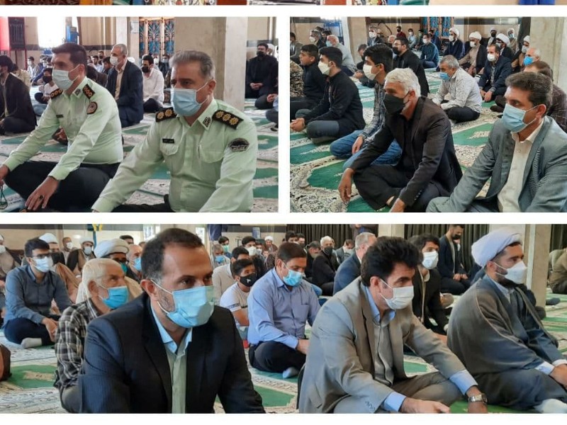 نماز عبادی سیاسی جمعه شهرستان صحنه  اقامه شد