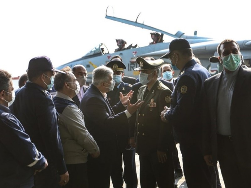 وزیر دفاع از سازمان صنایع هوایی نیروهای مسلح بازدید کرد