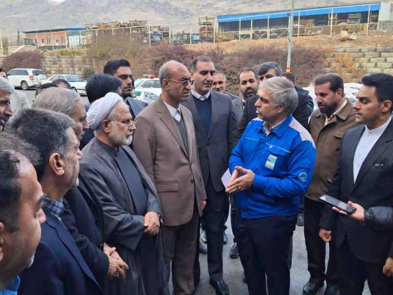 بازدید استاندار کرمانشاه از ایران خودرو صحنه بازدید استاندار کرمانشاه از ایران خودرو صحنه