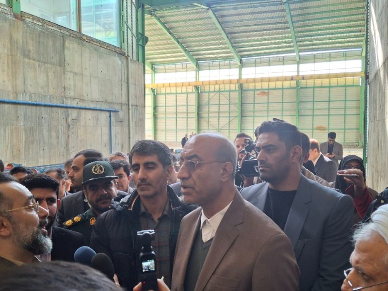 بازدید استاندار کرمانشاه از مجموعه ذوب آهن صحنه بازدید استاندار کرمانشاه از مجموعه ذوب آهن صحنه