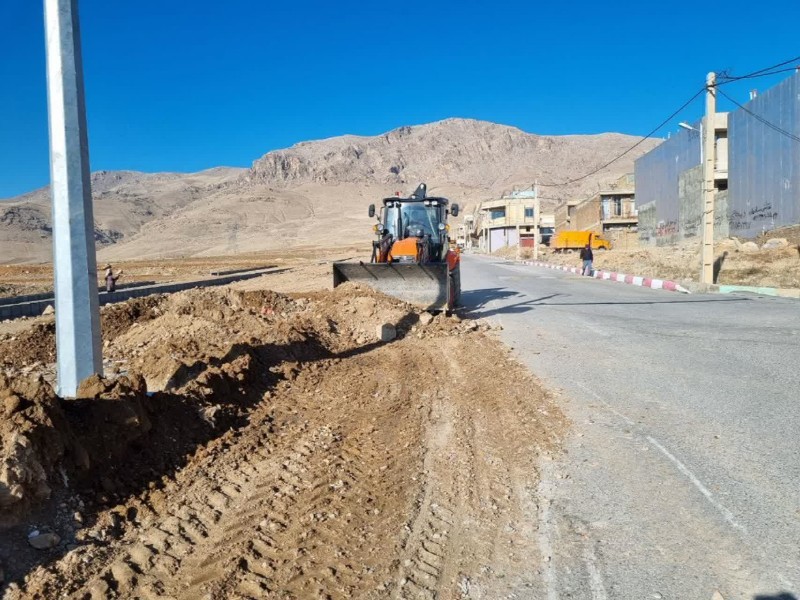 ‍ ‍پاکسازی روزانه معابر در صحنه