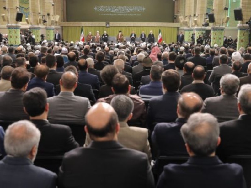 دیدار مسئولان نظام با رهبر معظم انقلاب دیدار مسئولان نظام با رهبر معظم انقلاب