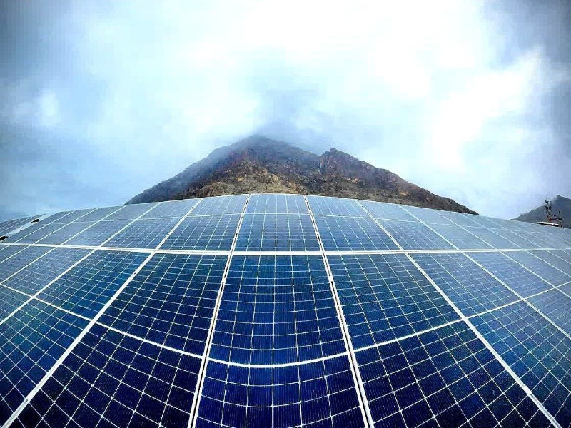 افتتاح نیروگاه خورشیدی سمنگان با حضور استاندار کرمانشاه