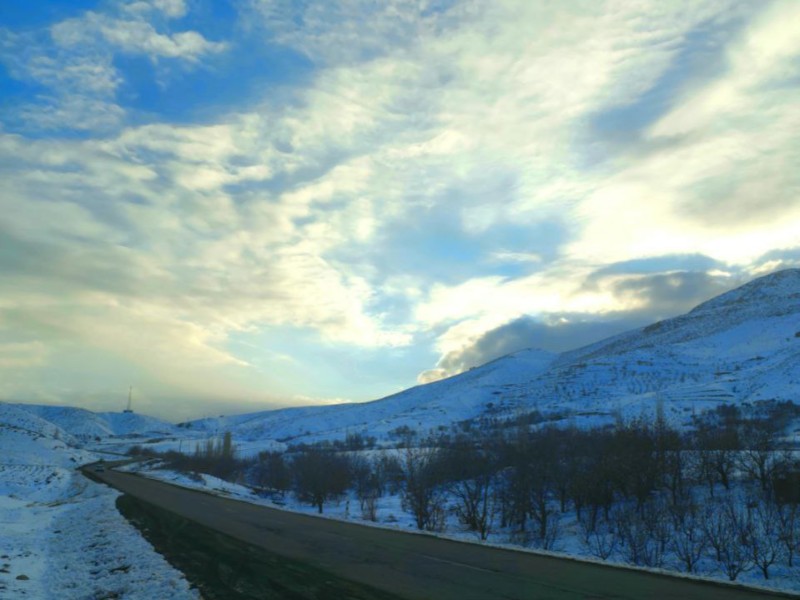 گردنه گرگه بیشه منطقه خدابنده لو شهرستان صحنه