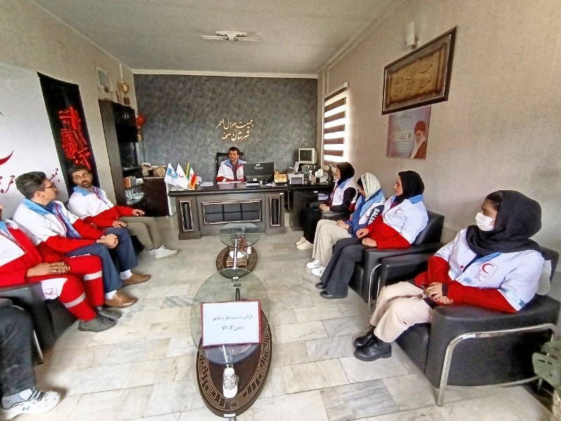 جوانان خستگی‌ناپذیر هلال احمر شهرستان صحنه؛ آماده برای میزبانی در روز شنبه