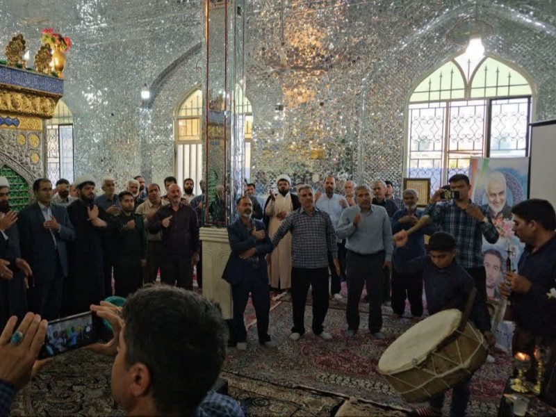 گرامیداشت شهدای خدمت در امام زاده ولی الدین گرامیداشت شهدای خدمت در امام زاده ولی الدین