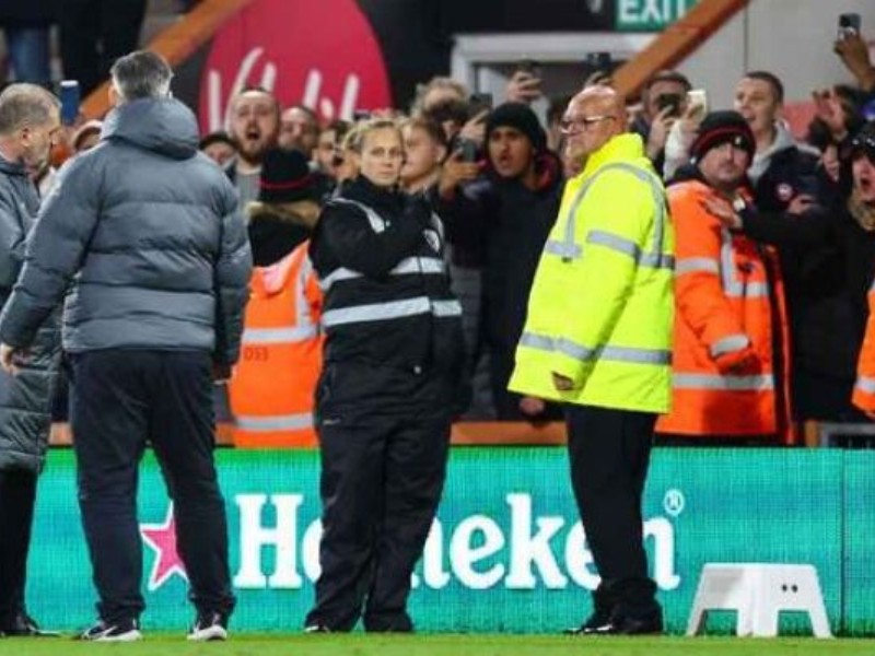 درگیری سرمربی تاتنهام با هواداران خودی درگیری سرمربی تاتنهام با هواداران خودی