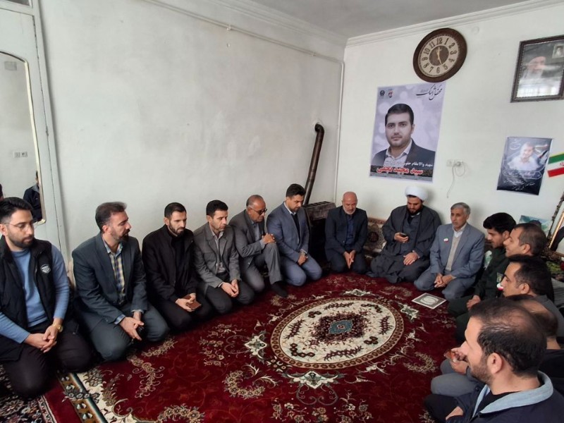 دیدار با خانواده شهدا