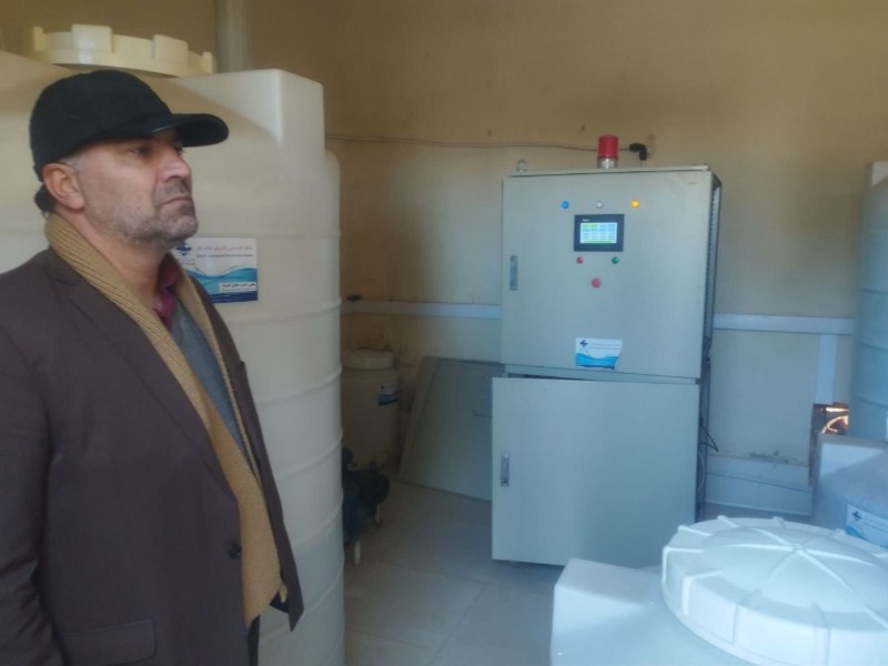بازدید سرپرست آبفای شهرستان صحنه از تأسیسات آبرسانی شهر صحنه با هدف ارتقای خدمات‌رسانی
